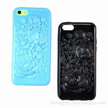 TPU Cases for iPhone 5C, Mobile Phones, Rose Water Sets, Various Colors Available